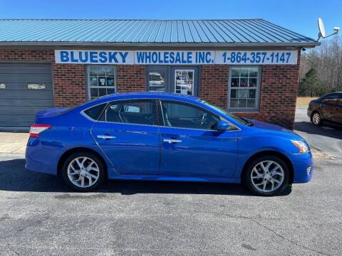 2013 Nissan Sentra for sale at BlueSky Wholesale Inc in Chesnee SC