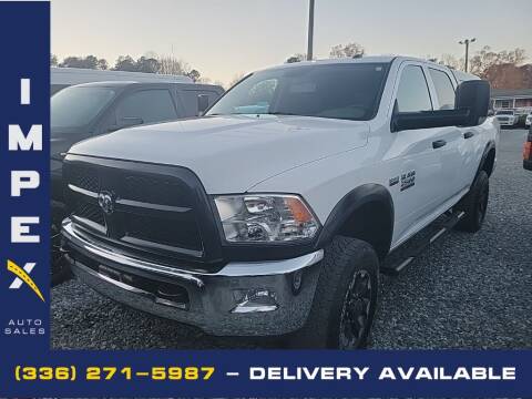2018 RAM Ram Pickup 2500 for sale at Impex Auto Sales in Greensboro NC