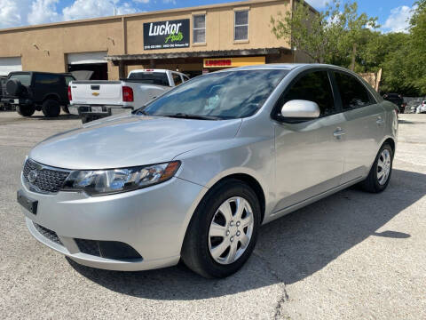 2012 Kia Forte for sale at LUCKOR AUTO in San Antonio TX