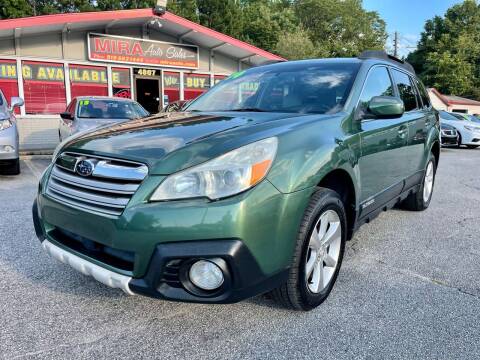 2014 Subaru Outback for sale at Mira Auto Sales in Raleigh NC