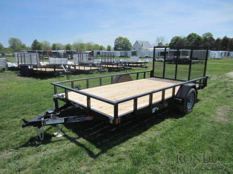 2023 Liberty Trailers Single Axle Utility LU5K83X14C for sale at Rondo Truck & Trailer in Sycamore IL