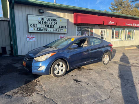 2013 Hyundai Elantra for sale at GRESTY AUTO SALES in Loves Park IL