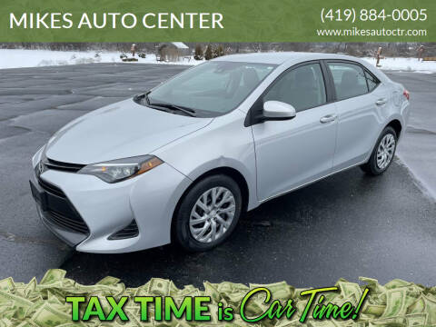 2019 Toyota Corolla for sale at MIKES AUTO CENTER in Lexington OH