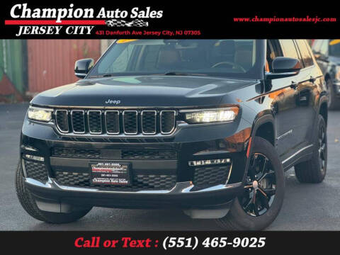 2021 Jeep Grand Cherokee L for sale at CHAMPION AUTO SALES OF JERSEY CITY in Jersey City NJ