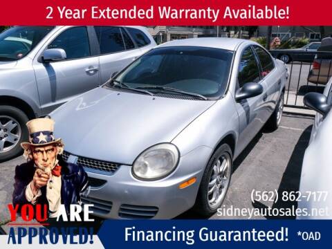 2005 Dodge Neon for sale at Sidney Auto Sales in Downey CA