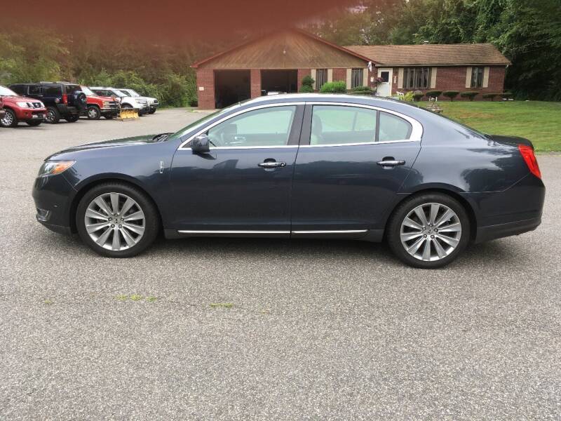 2013 Lincoln MKS for sale at Lou Rivers Used Cars in Palmer MA