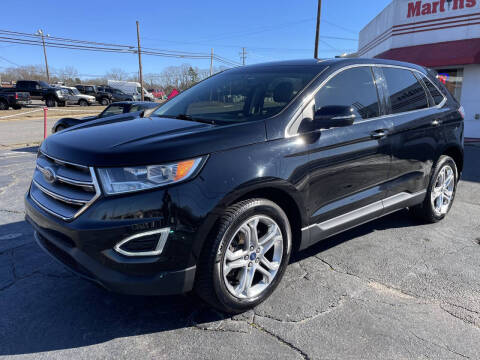 2017 Ford Edge for sale at Martin's Used Cars & Collectibles LLC in Hickory NC