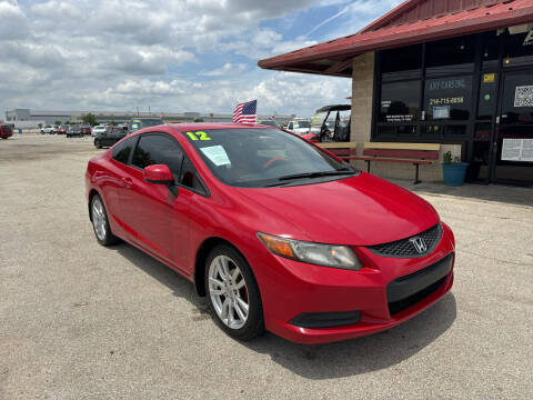 2012 Honda Civic for sale at Any Cars Inc in Grand Prairie TX