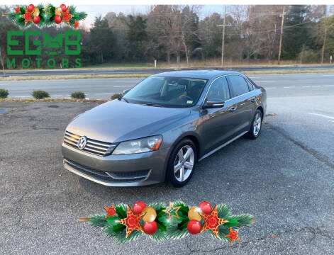 2013 Volkswagen Passat for sale at EGMB MOTORS in Midlothian VA