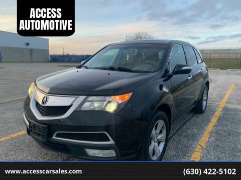 2010 Acura MDX for sale at ACCESS AUTOMOTIVE in Bensenville IL