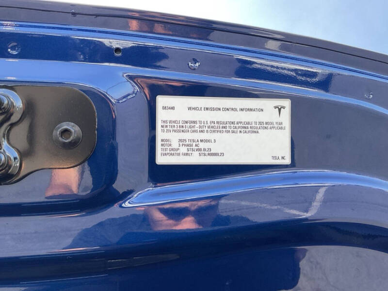 2025 Tesla Model 3 Long Range