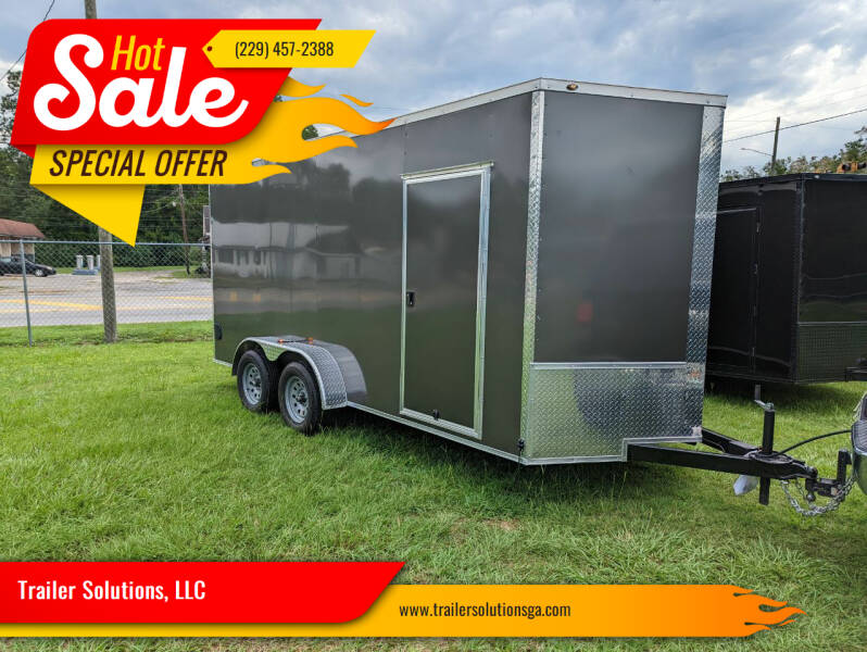 2024 T. Solutions 7x16TA2 ENCLOSED CARGO TRAILER for sale at Trailer Solutions, LLC in Fitzgerald GA