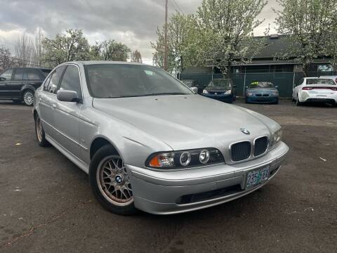 2001 BMW 5 Series for sale at Blue Line Auto Group in Portland OR