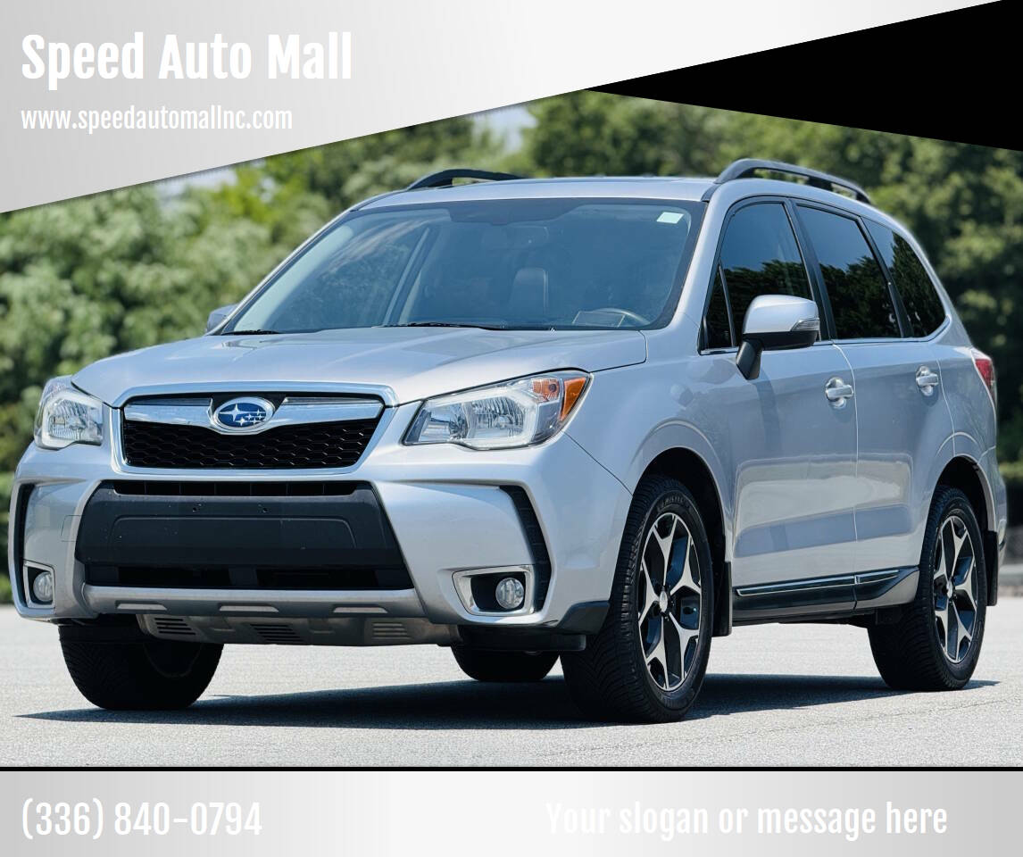 Silver 2016 Subaru Forester 2.0XT Touring AWD 2.0XT Touring 4dr Wagon 1