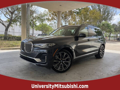 2021 BMW X7 for sale at University Mitsubishi in Davie FL