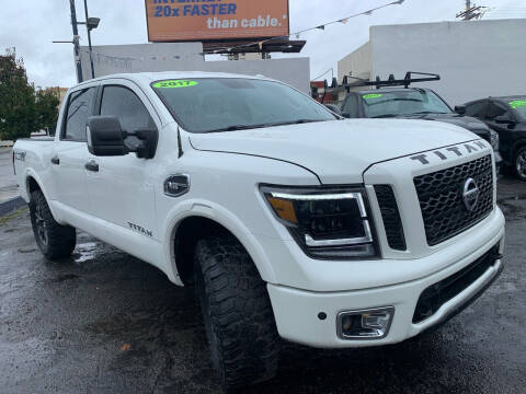 2017 Nissan Titan for sale at QUICK & EZ AUTO SALES in National City CA