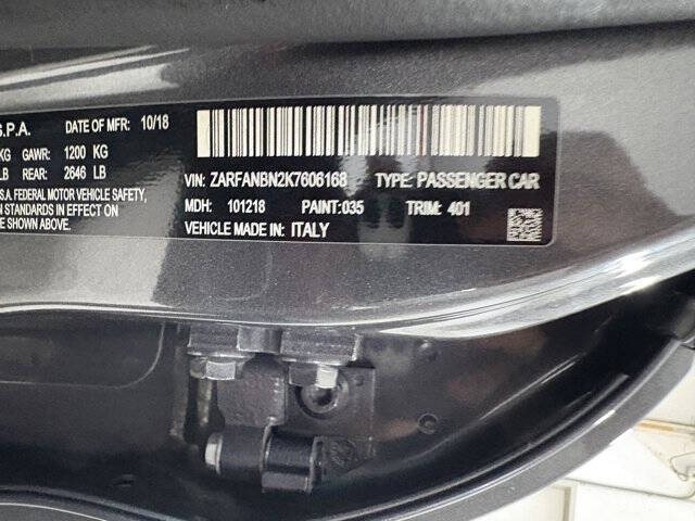 2019 Alfa Romeo Giulia Ti Sport