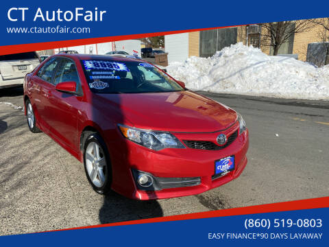 2012 Toyota Camry for sale at CT AutoFair in West Hartford CT