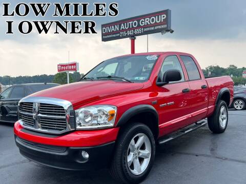 2007 Dodge Ram 1500 for sale at Divan Auto Group in Feasterville Trevose PA