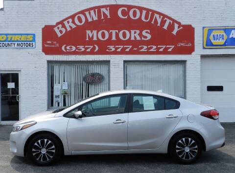 2017 Kia Forte for sale at Brown County Motors in Russellville OH