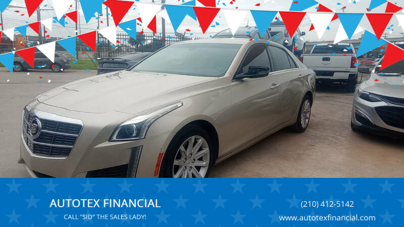 2014 Cadillac CTS for sale at AUTOTEX FINANCIAL in San Antonio TX
