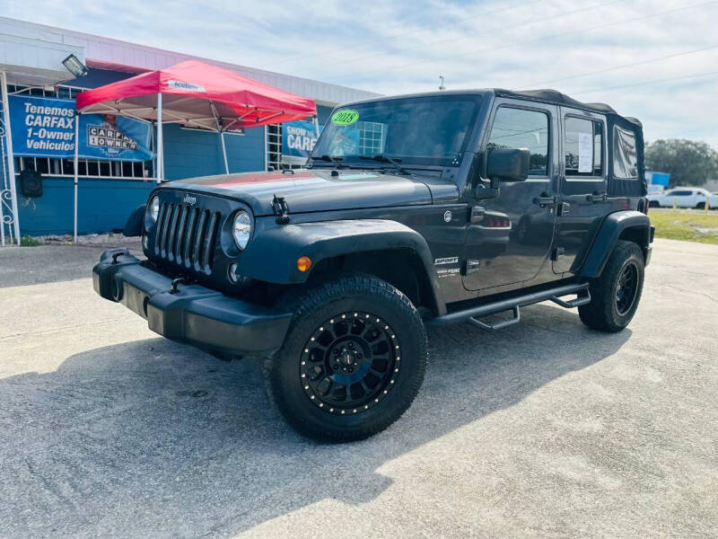 2018 Jeep Wrangler JK Unlimited for sale at Mendz Auto in Orlando FL