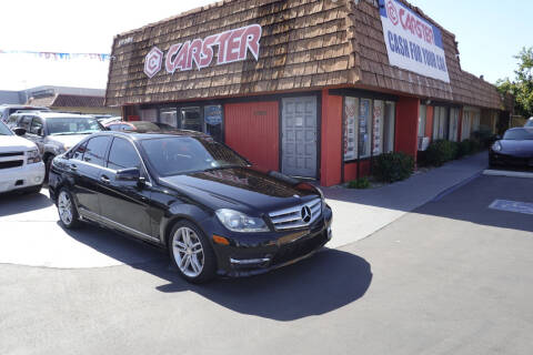 2013 Mercedes-Benz C-Class for sale at CARSTER in Huntington Beach CA