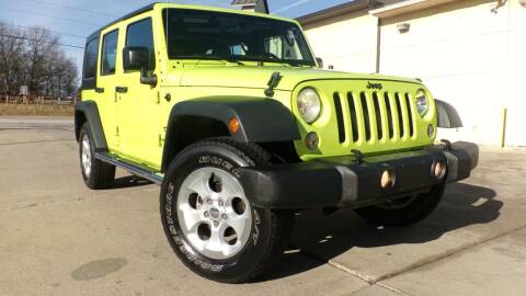 2016 Jeep Wrangler Unlimited for sale at Prudential Auto Leasing in Hudson OH