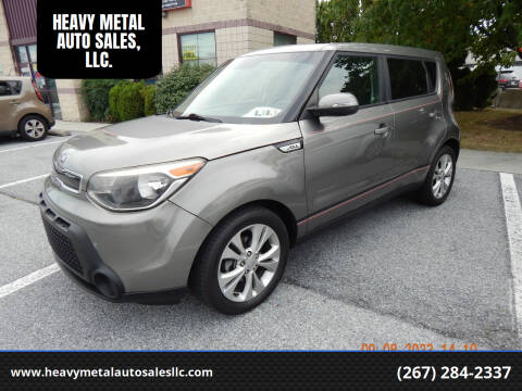 2014 Kia Soul for sale at HEAVY METAL AUTO SALES, LLC. in Lemoyne PA