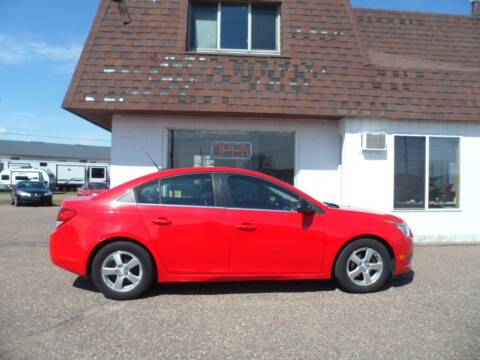 2014 Chevrolet Cruze for sale at Paul Oman's Westside Auto Sales in Chippewa Falls WI