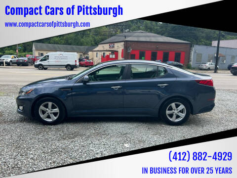2015 Kia Optima for sale at Compact Cars of Pittsburgh in Pittsburgh PA