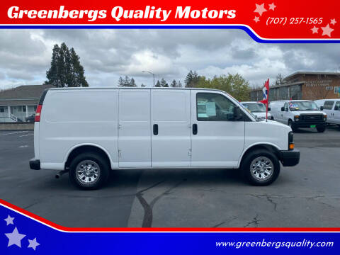 2009 Chevrolet Express for sale at Greenbergs Quality Motors in Napa CA