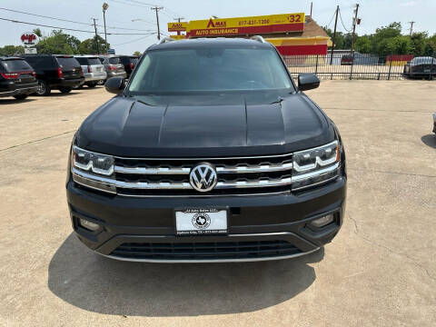 2018 Volkswagen Atlas for sale at JJ Auto Sales LLC in Haltom City TX
