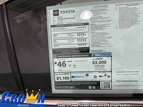 2026 Toyota Camry XLE