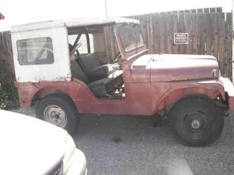 1955 Jeep CJ-5 for sale at Haggle Me Classics in Hobart IN