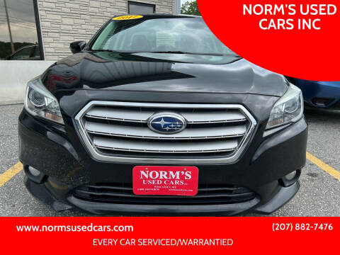 2017 Subaru Legacy for sale at NORM'S USED CARS INC in Wiscasset ME