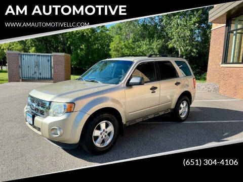 2010 Ford Escape for sale at AM AUTOMOTIVE in Forest Lake MN