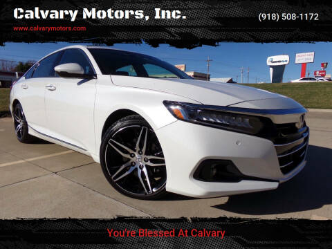 2022 Honda Accord for sale at Calvary Motors, Inc. in Bixby OK