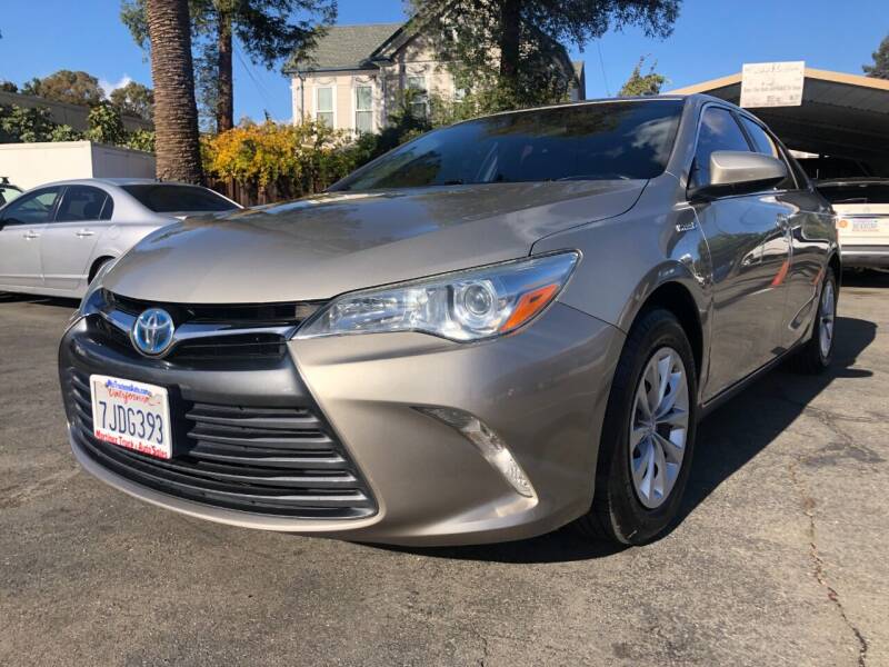2015 Toyota Camry Hybrid for sale at Martinez Truck and Auto Sales in Martinez CA