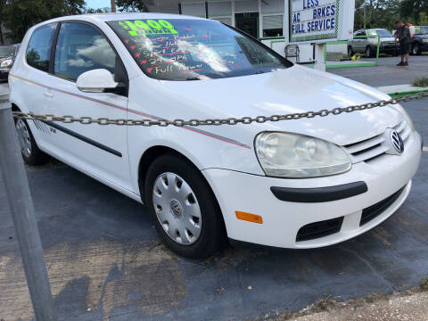 2008 Volkswagen Rabbit for sale at RIVERSIDE MOTORCARS INC - South Lot in New Smyrna Beach FL