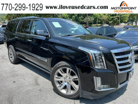 2015 Cadillac Escalade ESV for sale at Motorpoint Roswell in Roswell GA