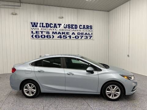 2017 Chevrolet Cruze for sale at Wildcat Used Cars in Somerset KY