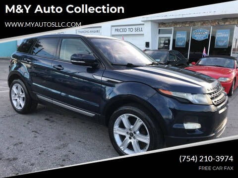 2013 Land Rover Range Rover Evoque for sale at M&Y Auto Collection in Hollywood FL