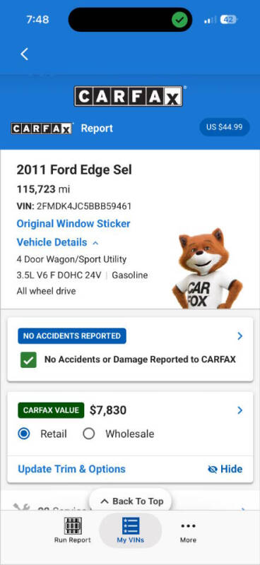 2011 Ford Edge SEL