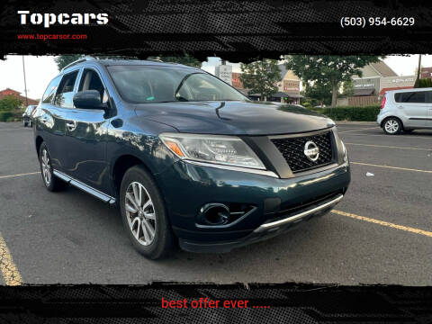 2015 Nissan Pathfinder for sale at Topcars in Wilsonville OR