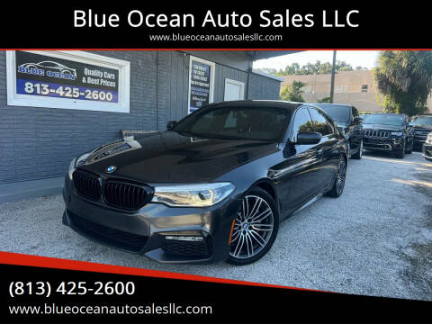 2017 BMW 5 Series for sale at Blue Ocean Auto Sales LLC in Tampa FL