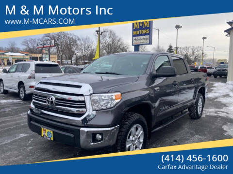 2017 Toyota Tundra for sale at M & M Motors Inc in West Allis WI