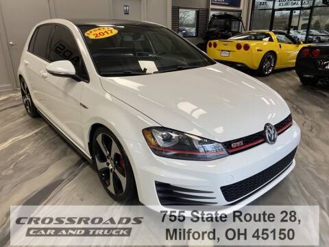 2017 Volkswagen Golf GTI for sale at Crossroads Car & Truck in Milford OH