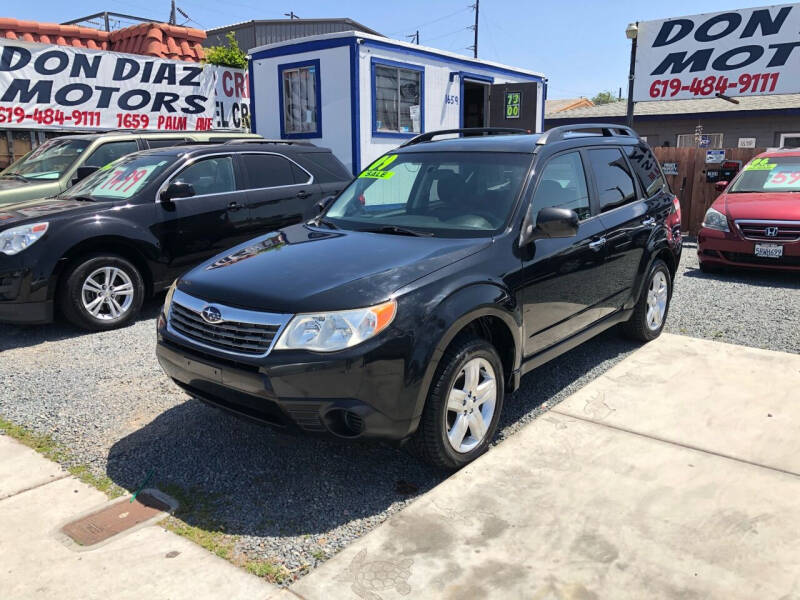 2009 Subaru Forester for sale at DON DIAZ MOTORS in San Diego CA