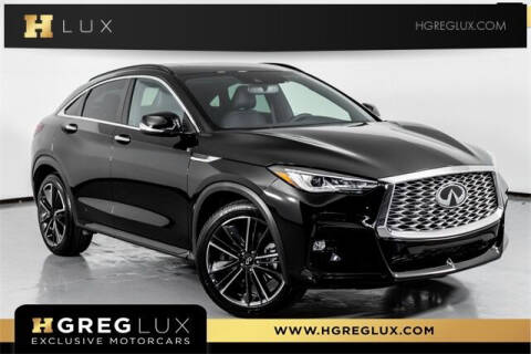 2023 Infiniti QX55 for sale at HGREG LUX EXCLUSIVE MOTORCARS in Pompano Beach FL